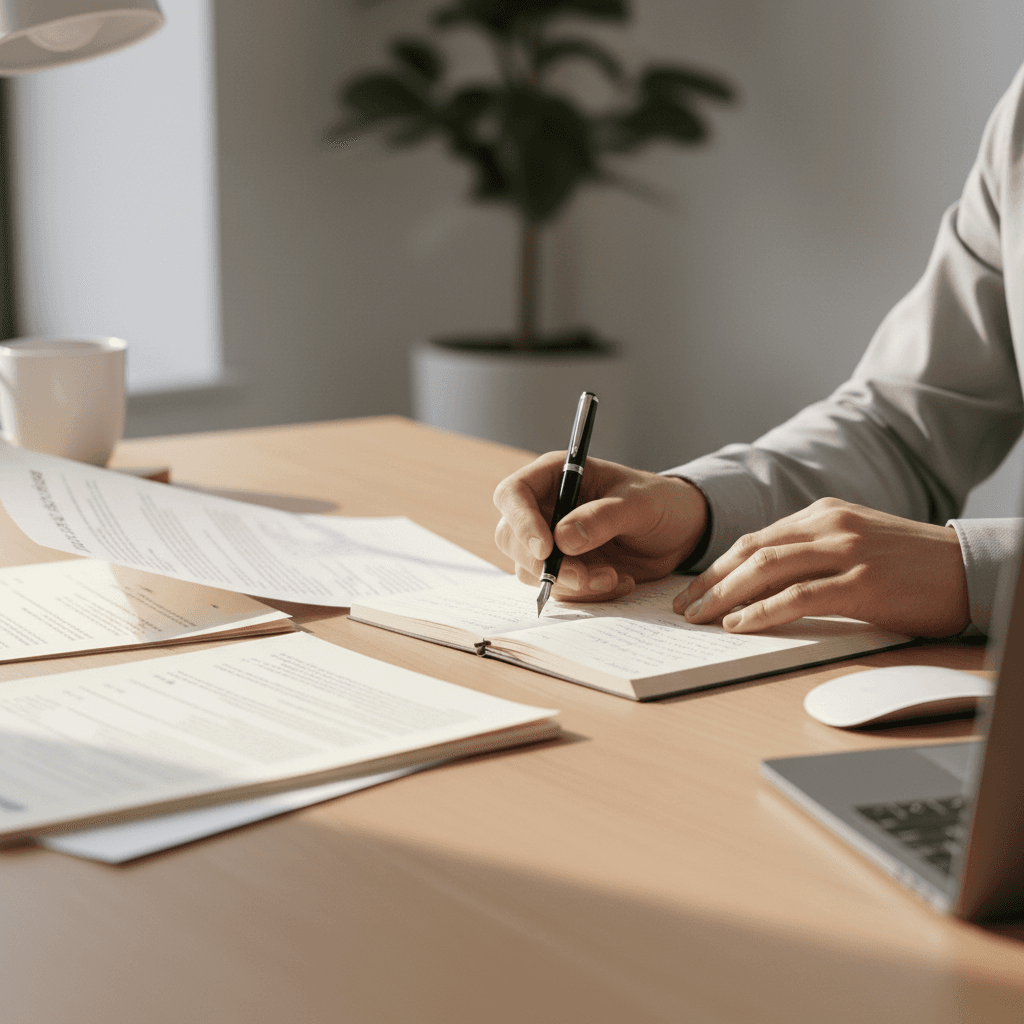 Detailed referral assessment being reviewed by professionals